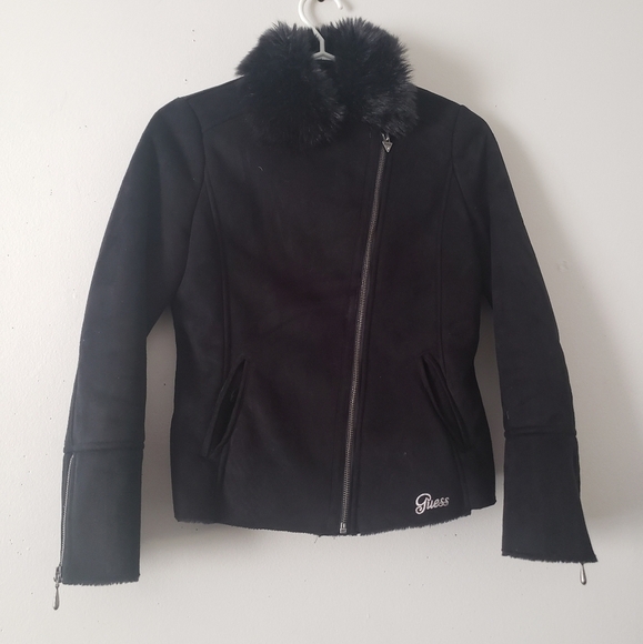 Girls' Guess Fall Jacket - Picture 2 of 11